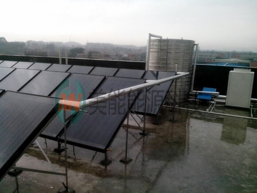 空氣能太陽能熱水器工程
