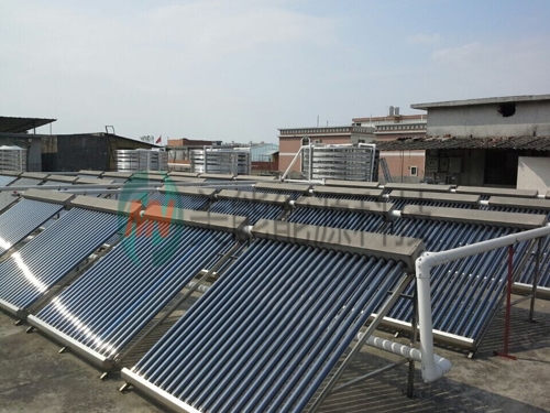 空氣能太陽(yáng)能熱水器工程