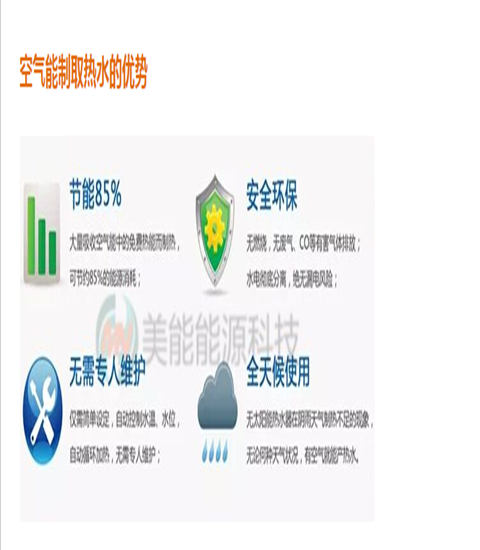 美能空氣能熱水器